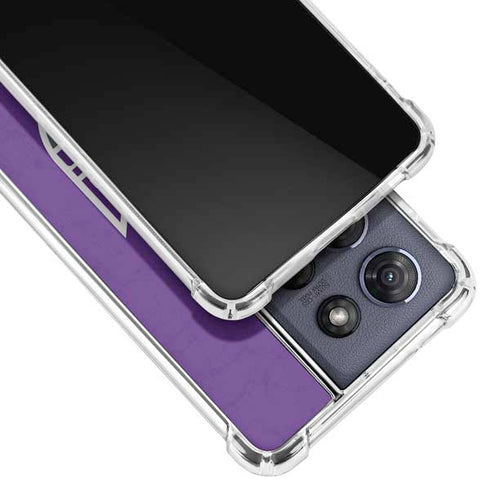 NBA Sacramento Kings Distressed Moto G Power 5G (2025) Clear Case